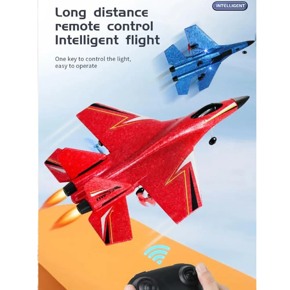 Fjernstyret Drone/Fly med Gyroskop - Model HW33 - Blå eller Rød - - Billede 4