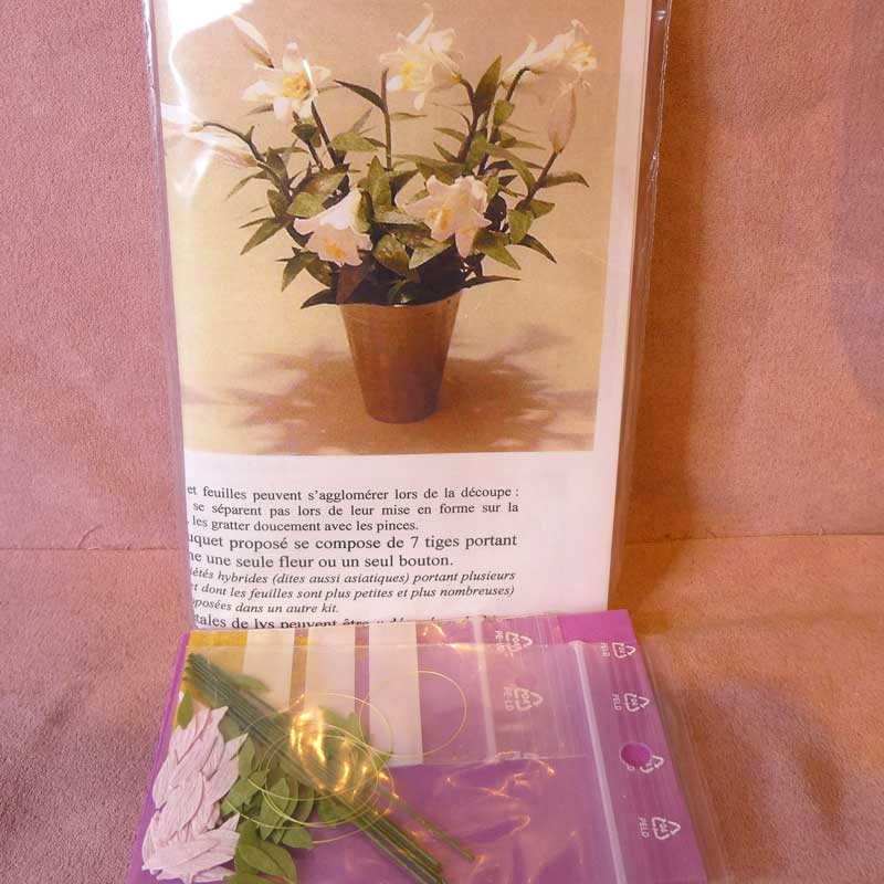 Lilje – Blomster KIT - Billede 2