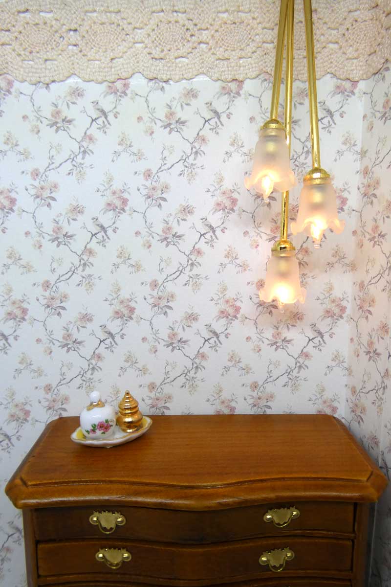 Lilje gulv- og loftlampe - Billede 4