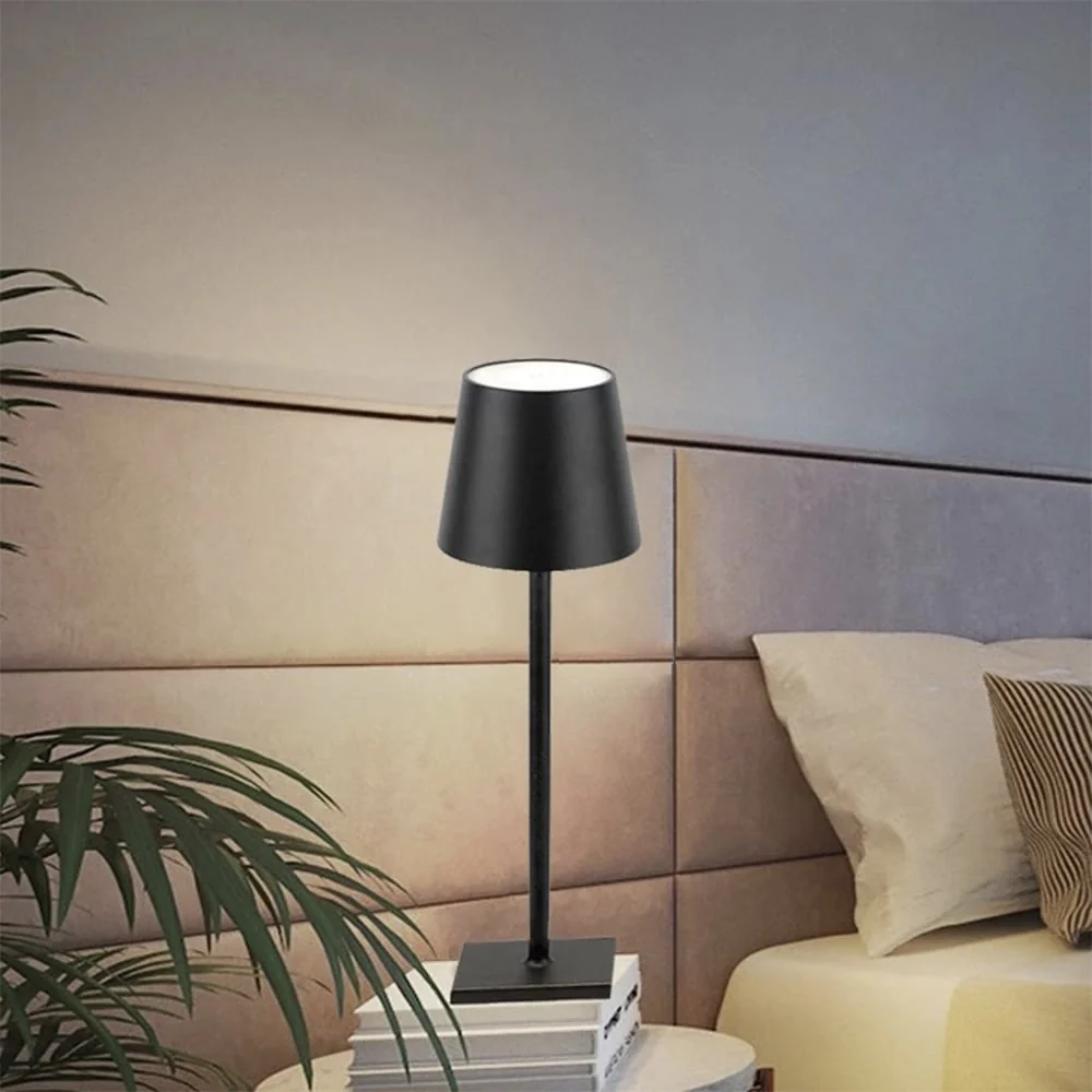 Bordlampe LED m/touch - ledningsfri - 4 farver - Billede 5