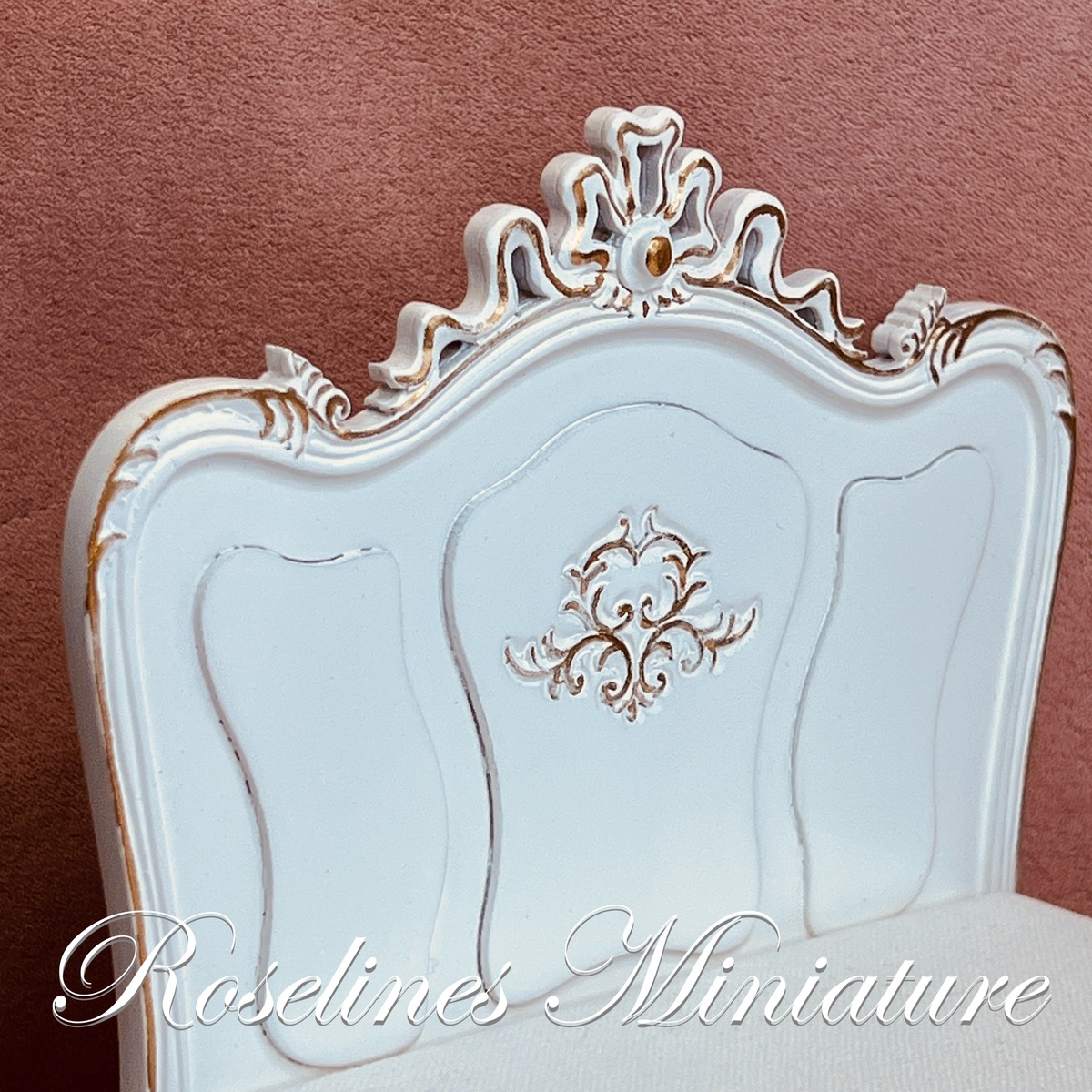 Victoriansk seng fra 1900 tallet – hvid - Billede 5