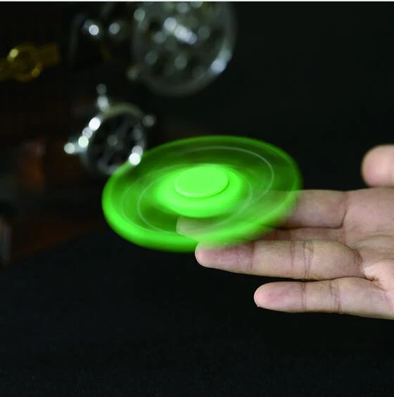 Fidget Spinner med LED Lys - Billede 3