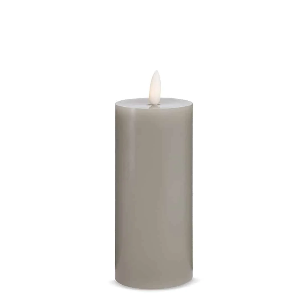 LED Stearinlys -1 stk. - ø5,5 x 15 cm - m/3D flamme - (flere farver) - Billede 8