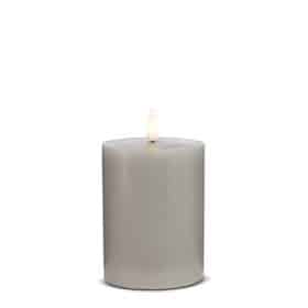 LED Stearinlys - 1 stk. - ø7,5 x 12,5 cm - m/3D flamme - (flere farver) - Billede 5