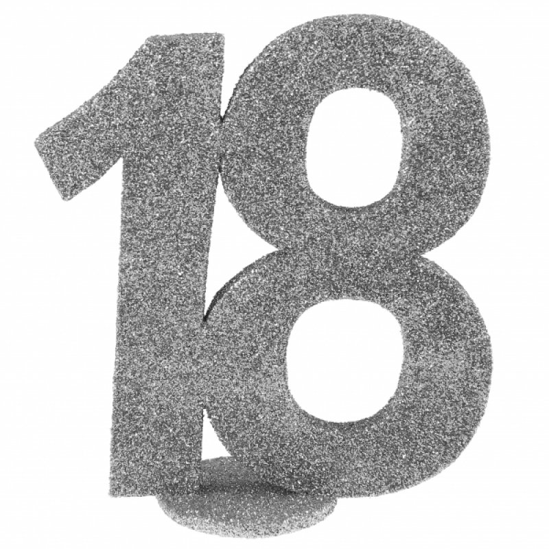 Borddekoration Sølv 18 år - Billede 2
