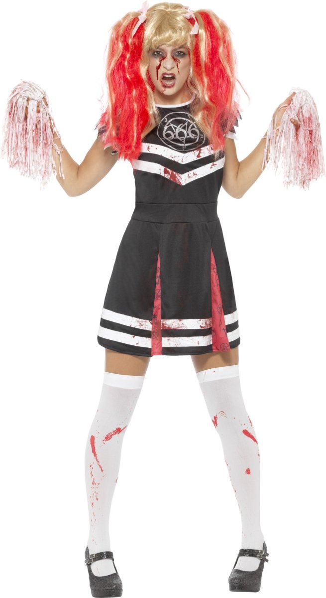Djævelsk Cheerleader Kostume - Billede 2