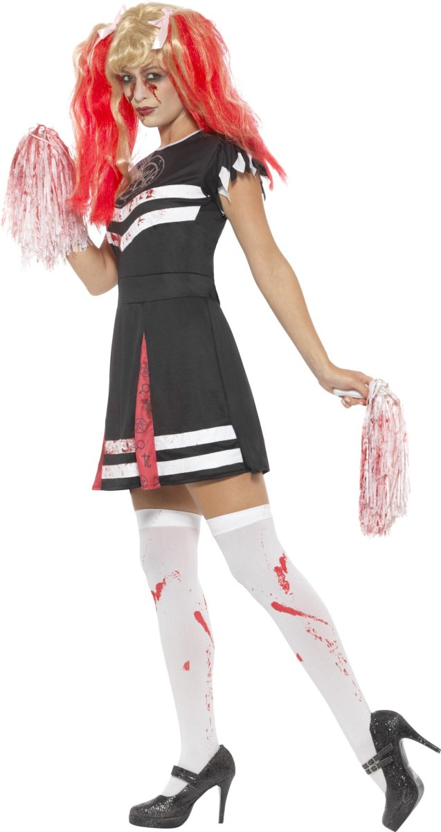 Djævelsk Cheerleader Kostume - Billede 3