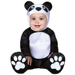 Panda baby kostume