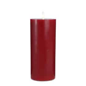 LED Stearinlys -1 stk. - ø7,5 x 20 cm - m/3D flamme - (flere farver) - Billede 8