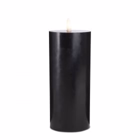 LED Stearinlys -1 stk. - ø7,5 x 20 cm - m/3D flamme - (flere farver) - Billede 5