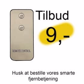 LED Stearinlys -1 stk. - ø7,5 x 20 cm - m/3D flamme - (flere farver) - Billede 9